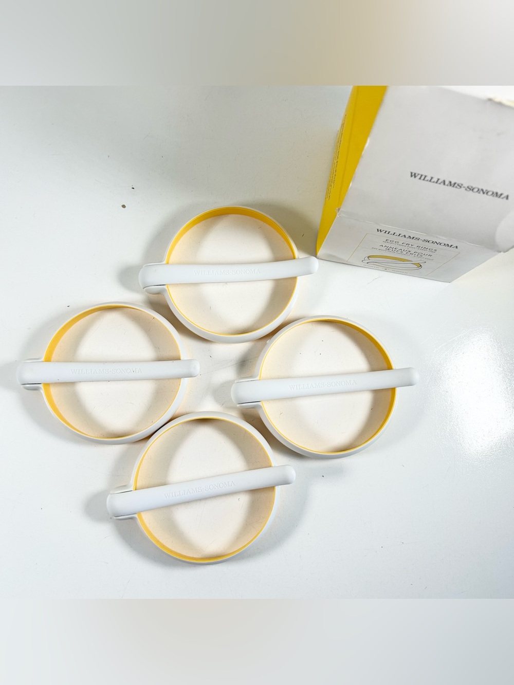 Williams Sonoma Egg Fry Rings Set of 4 - Picture 2 of 13
